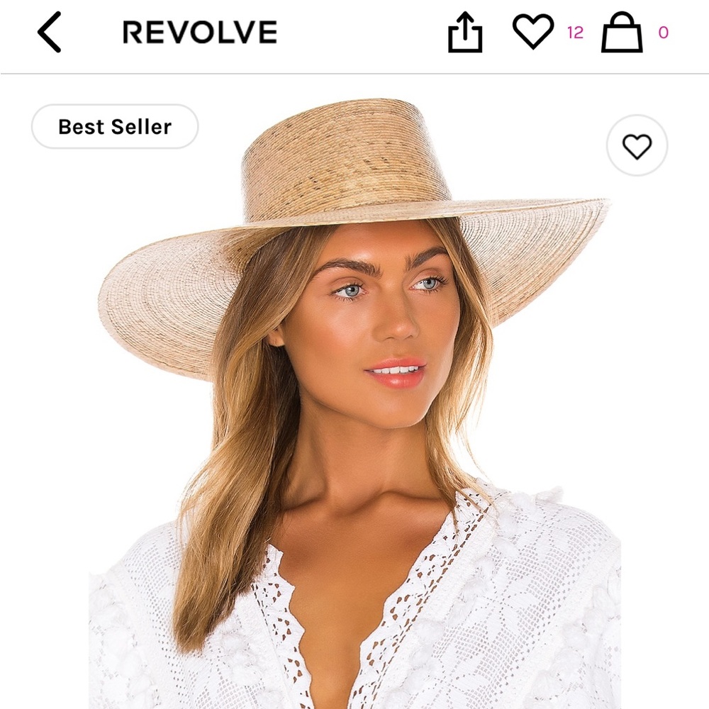 Lack of Color Palmer Wide Boater straw hat